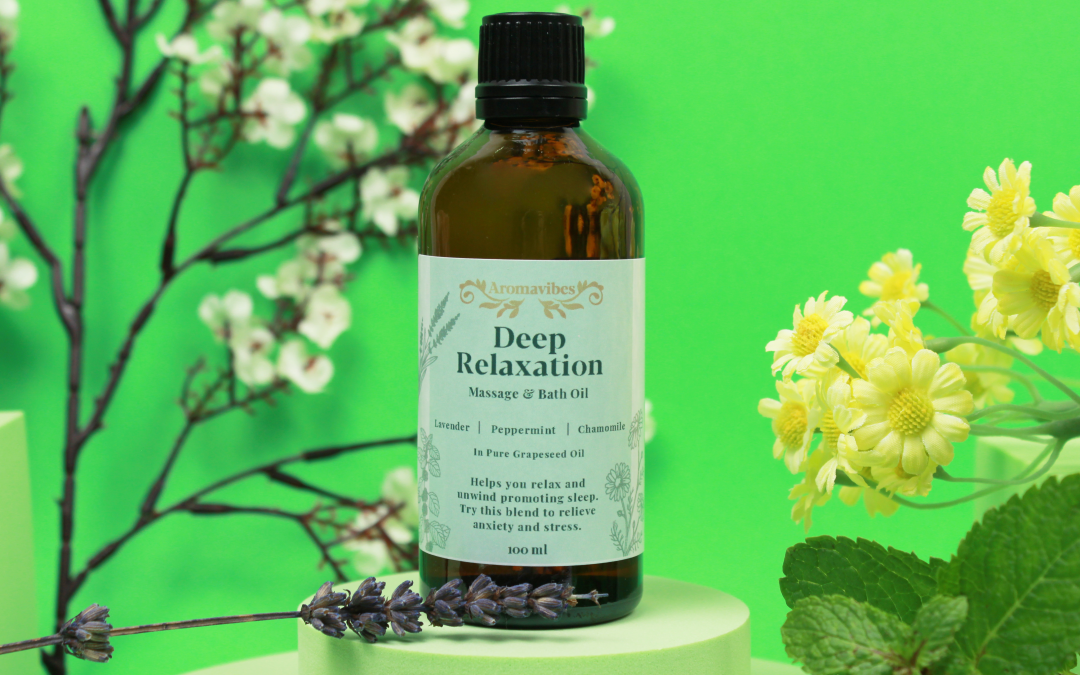 Deep Relaxation Massage & Bath Oil – 100ml